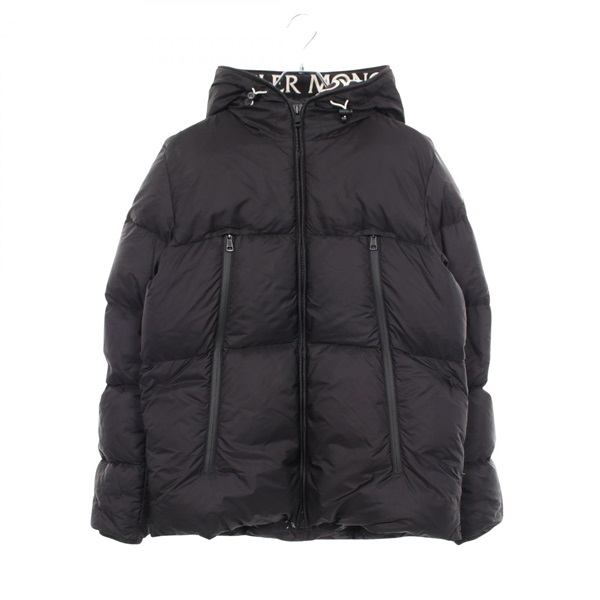 MONCLER MONTCLA Hooded Down jacket Coat #4 Nylon Black Used mens