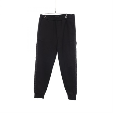 PRADA Side line Pants Trousers UJP180 S212 11JE cotton Nylon Black Used size S