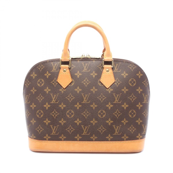 LOUIS VUITTON Alma PM Handbag M51130 Monogram leather Brown Used Women