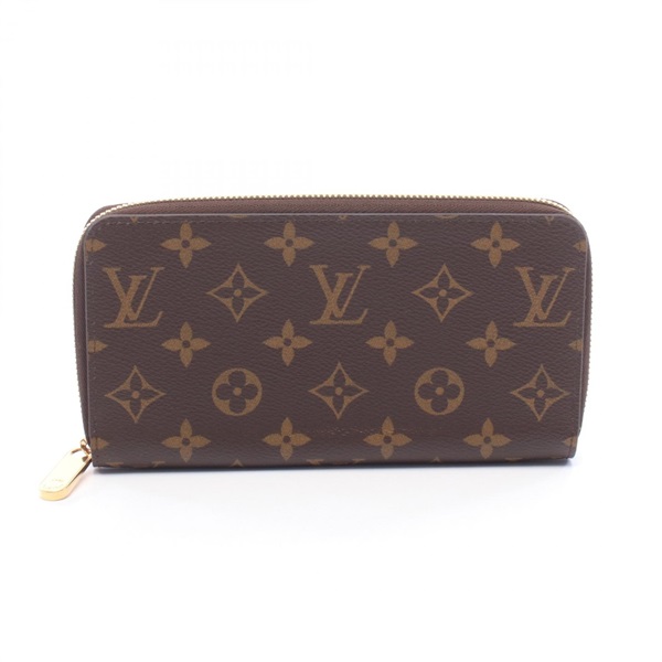 LOUIS VUITTON Zippy wallet Around long purse M42616 Monogram canvas Used