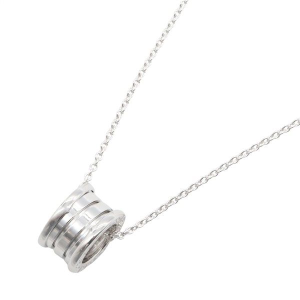 BVLGARI B-zero1 Necklace Pendant 18KWG White Gold Used Women