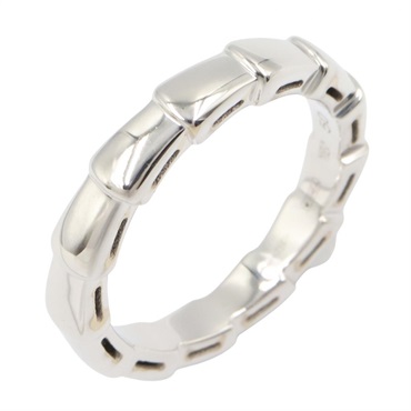 BVLGARI Serpenti Viper Ring 18KWG White Gold Used Women US size #5.25 #50
