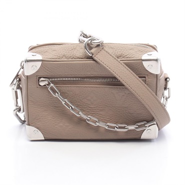 LOUIS VUITTON Mini soft trunk crossbody chain Shoulder Bag M13868 leather used