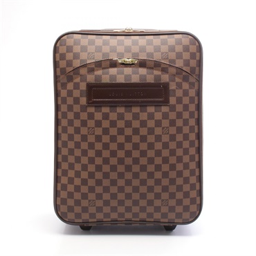 LOUIS VUITTON Pegase 45 Carry Bag Suitcase N23293 Damier canvas leather Used LV