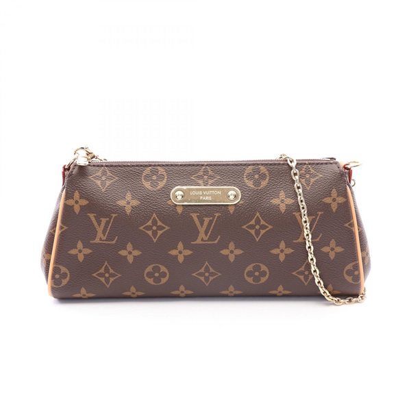 LOUIS VUITTON Pochette Eva Chain Shoulder Bag M13567 Monogram canvas Brown Used