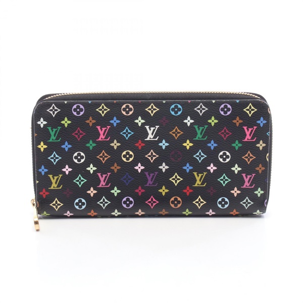 LOUIS VUITTON Zippy Around long Wallet M60243 Monogram Multicolore canvas Used