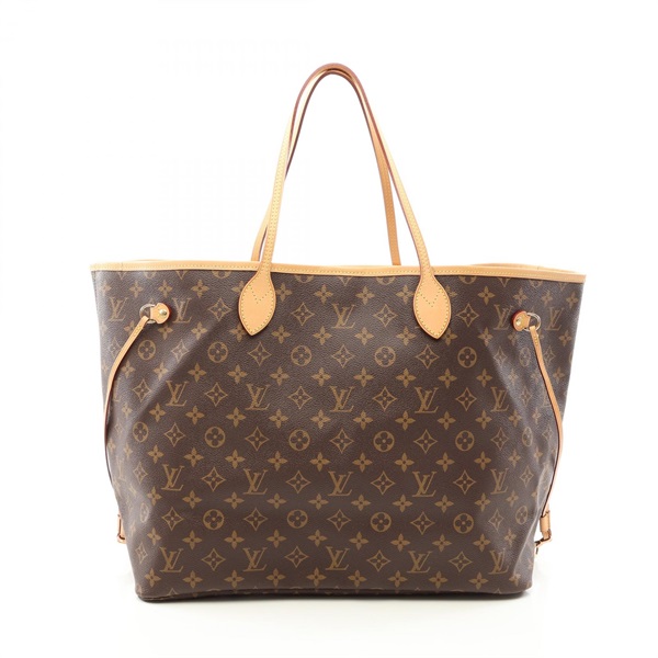 LOUIS VUITTON Neverfull GM Shoulder Tote Bag M40157 Monogram canvas Brown Used