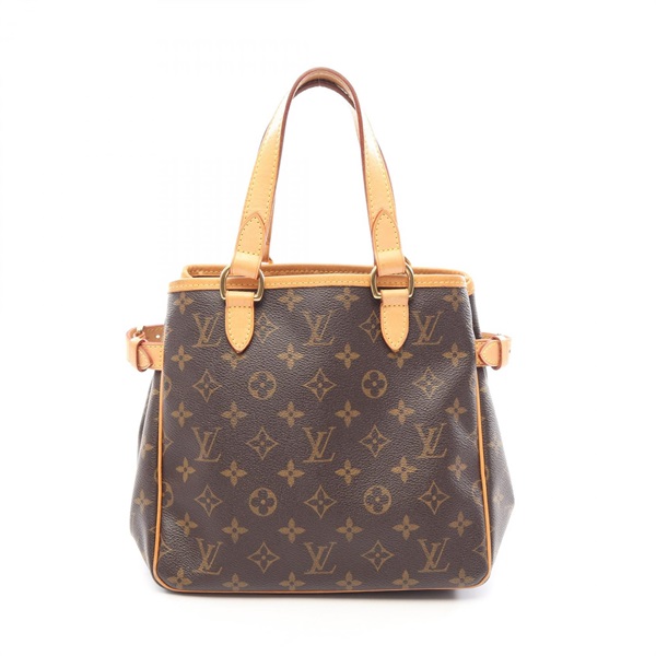 LOUIS VUITTON Batignolles tote Handbag M51156 Monogram canvas leather Brown Used