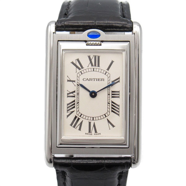 CARTIER Tank Vasculant LM Wrist Watch W1016355 Hand Winding SS Women