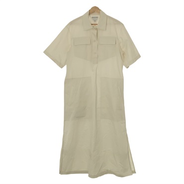 ワンピース Bottega Veneta shirt dress Bottega Veneta Button-detailed Cotton-blend Midi Shirt Dress