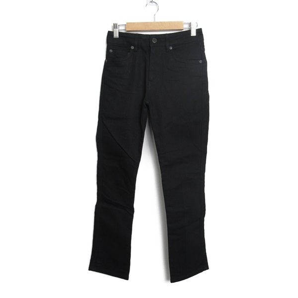 PRADA Slim pants RN.98339 cotton Black Used Women size 24