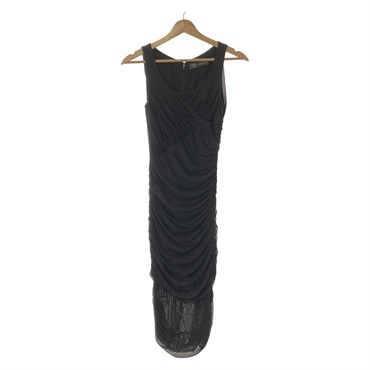 ワンピース VERSACE DRESS (10112871A06750 1B000) Dress with zip and multicolor logo prints brand VERSACE