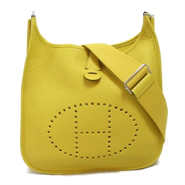 HERMES Evelyne 3PM Shoulder crossbody Bag B BMN009KD Taurillon Clemence SHW Sun