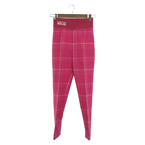 FENDI Pants FR6111AORL polyester wool Pink Used Women size 36