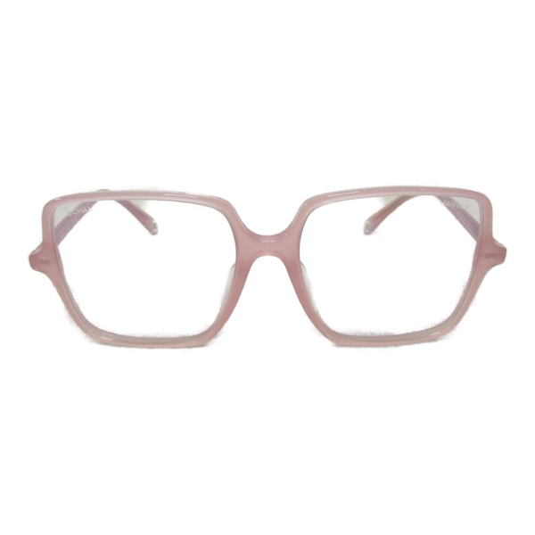 CHANEL sunglasses eyewear Plastic Pink Used Women CC Coco