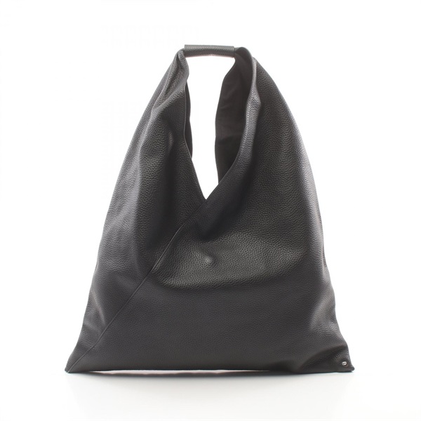 Maison Margiela JAPANESE Tote Bag leather Black Used Women