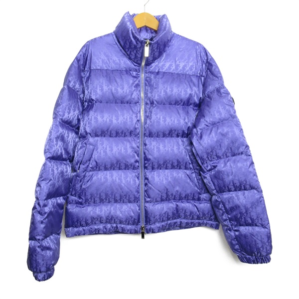 Dior Logo down jacket Nylon Purple Used mens size 46