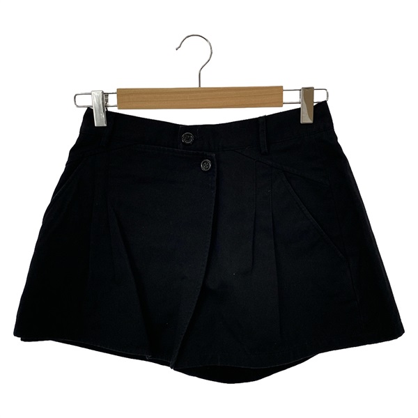 Valentino Short Pants Shorts cotton Black Used Women #38