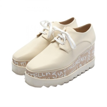 Stella McCartney ELYSE sneakers #35 lace-up shoes artificial leather Beige Used