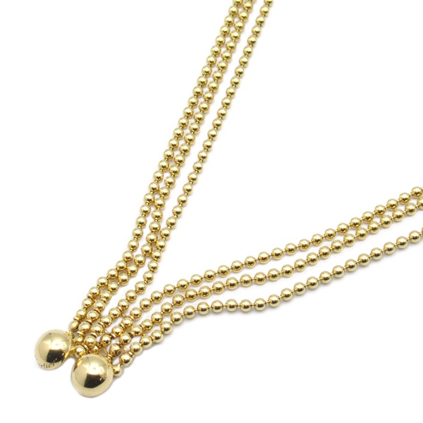 CARTIER Perrudo Diamant 6 Row Necklace 18KYG Yellow Gold Used women