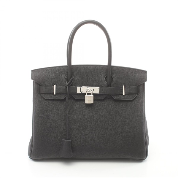 HERMES Birkin 30 Hand bag Togo leather SHW Black Used Women