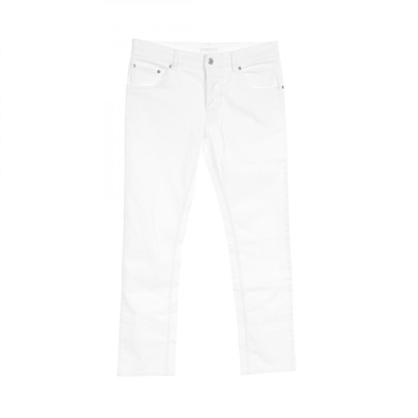 PRADA Denim pants RN.98339-CA.34767 cotton White Used Women size 31