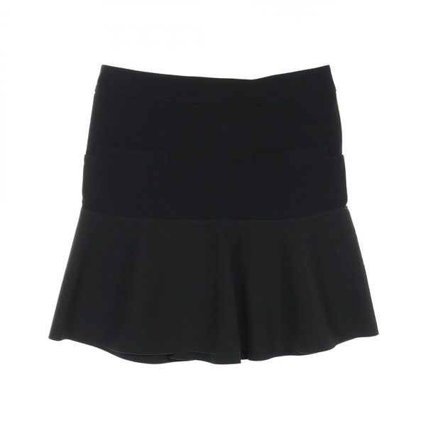 CELINE skirt Viscose Black Used Women size 38