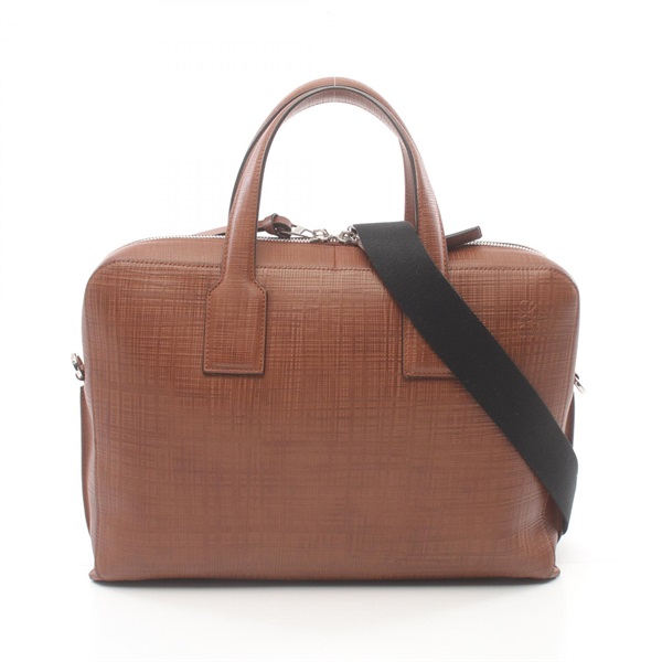 LOEWE GOYA Business 2way Shoulder bag 337.60.P57 leather Brown Used mens