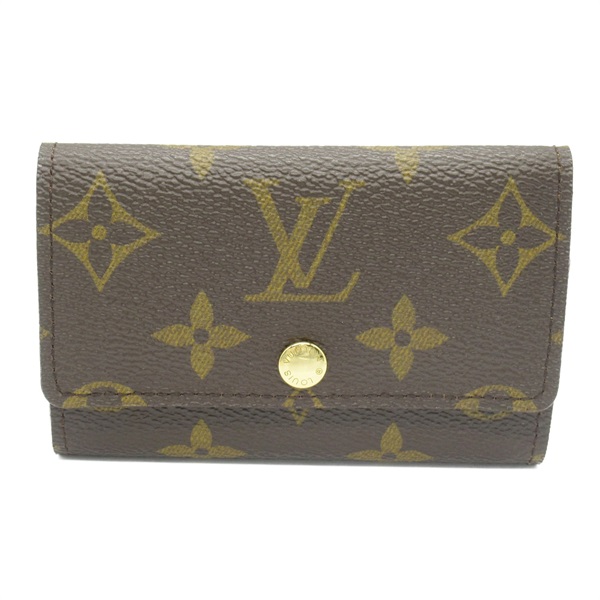 LOUIS VUITTON Multicles6 key holder case M62630 Monogram canvas Used unisex LV