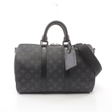 LOUIS VUITTON Keepall Bandouliere 35 Hand crossbody bag M46655 Monogram eclipse