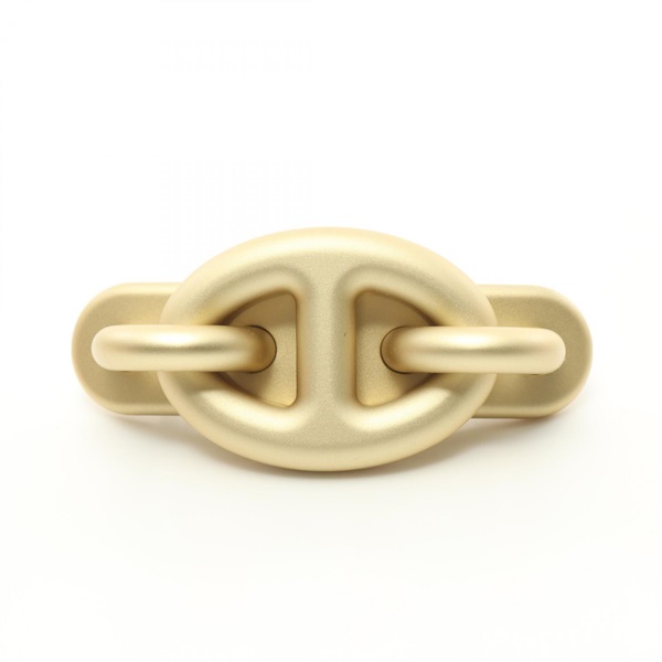 HERMES Tori Maiyon Chaine d'Ancre Hair clip Gold plated Used Women