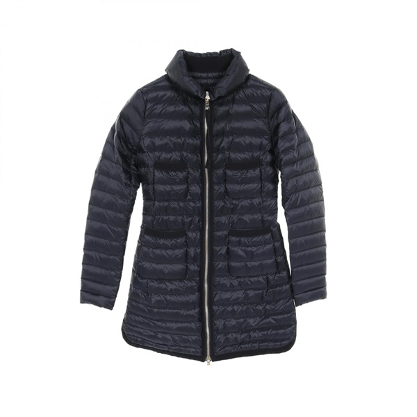 MONCLER BOGUE Down jacket coat 4985394 Nylon Navy Used Women size 00