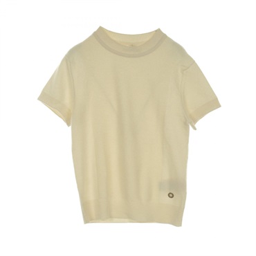 HERMES knitwear Sweater 4E2600D1 cashmere White Used Women #34