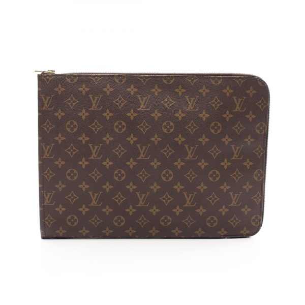 LOUIS VUITTON Posh Documan business clutch bag M53456 Monogram canvas Used mens