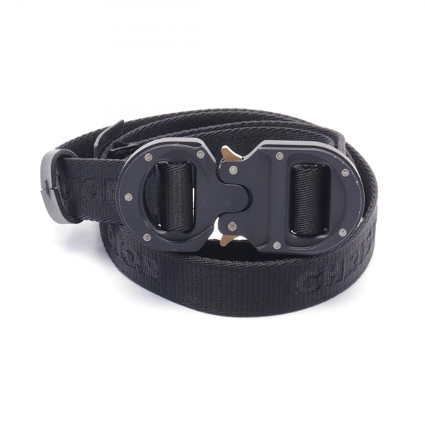 Christian Dior belt ceinture 113cm 4351ANYSMH00N Nylon Black Used