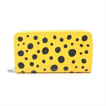 LOUIS VUITTON LV YK Zippy Wallet M81960 Epi leather Yellow Black used Unisex