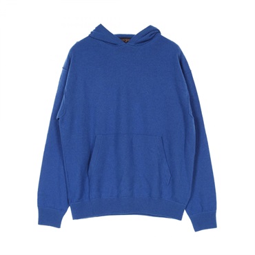 LOUIS VUITTON Hoodie Tops RM201Q JZE HHN43W cashmere Blue Used Women XS LV
