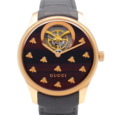 GUCCI G Timeless Wrist Watch 717070 IDLA0 8599 Automatic 18KPG gold Used mens