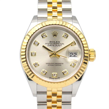 ROLEX Datejust Random Wrist Watch 279173G Automatic 18KYG Gold SS Used Women