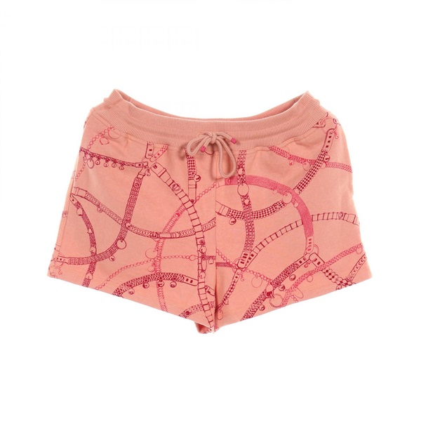 HERMES Tresor de Medor Pants 2H4400DK cotton Pink Used Women size 36