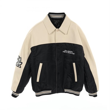 LOUIS VUITTON blouson signature logo jacket #50 RM241M BQV HQL02E Leather nylon
