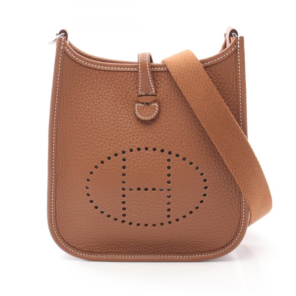 HERMES Evelyne TPM Amazon Shoulder crossbody Bag K Taurillon Clemence Gold SHW