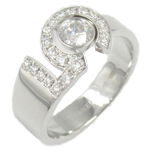 CHANEL Eternal Chanel No.5 Ring diamond 18KWG White Gold Used US size 5.25 women