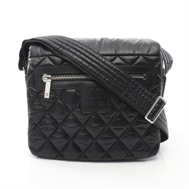 CHANEL Cococoon Small Messenger Shoulder crossbody Bag A48616 Nylon leather SHW