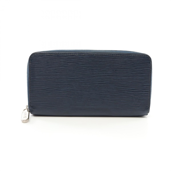 LOUIS VUITTON Zippy wallet Around long purse M61873 Epi leather Indigo blue Used