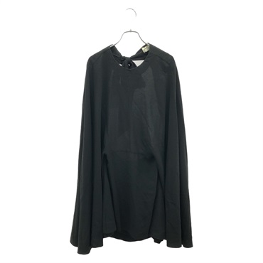 SAINT LAURENT PARIS Open Back Dress 708360 Rayon Black #40 Used Women