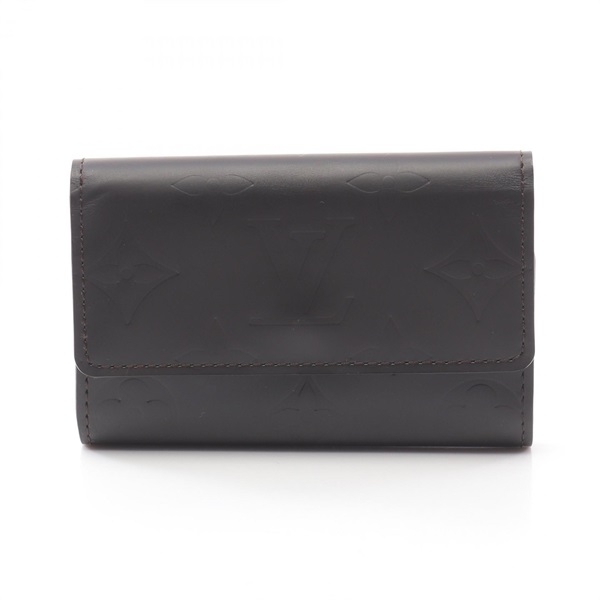 LOUIS VUITTON Multicles 6 key holder M66430 Monogram Grasse leather Brown Used