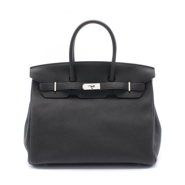 HERMES Birkin 35 Hand bag A Togo leather Black Used SHW