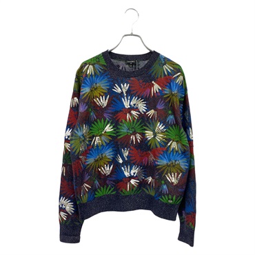 CHANEL Knitwear Sweater P55756K07299 Acetate Polyester Multicolor Used Mens 38
