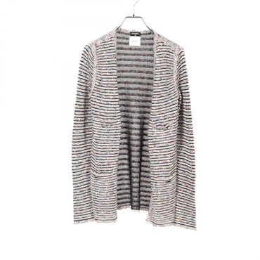 CHANEL cardigan knitwear #36 P41412K03063 Rayon cotton White Multicolor Used